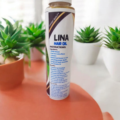 Lina Hair Oil – 100% Herbal Formula for Stronger, Healthier Hair! 🌿