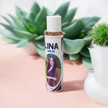 Lina Hair Oil – 100% Herbal Formula for Stronger, Healthier Hair! 🌿